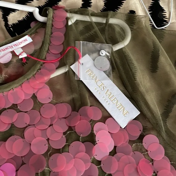 France’s Valentine Rodin meshed sequins dress, size L, new - Picture 7 of 7